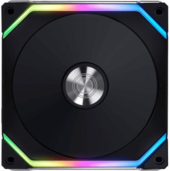 Lian Li Uni Fan SL140 V2 ventilator za ohišje, RGB, PWM, 140mm, črn (UF-SL140V2-1B)