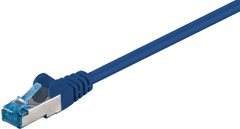 Goobay povezovalni kabel, S/FTP, CAT 6A, 2m, moder (93738)