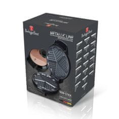 Berlingerhaus Vafljar za 5 vafljev v obliki rože Rosegold Metallic Line BH-9450