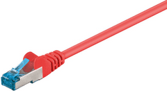 Goobay povezovalni kabel, S/FTP, CAT 6A, 3m, rdeč (93786)