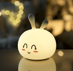 Rabbit&Friends mehka lučka Sladki Zajček, USB-C polnjenje (729)