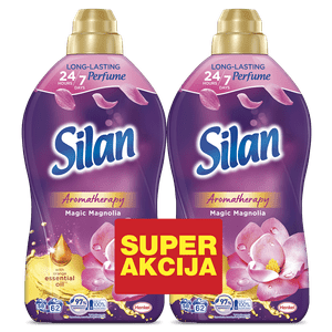  Silan Aromatherapy mehčalec, Magic Magnolia, 2 x 1.364 L