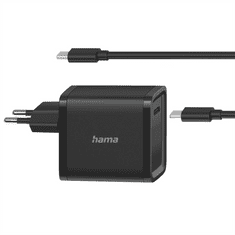 Hama Napajalnik USB-C, Power Delivery, 5-20 V, 45 W