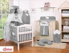 Greatstore Tulle baldachin - Srca antracit