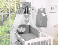 Greatstore Tulle baldachin - Srca antracit
