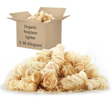 Vidaxl Vžigalna volna za podžig BIO 5 kg