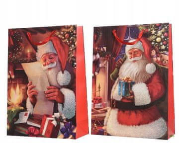 shumee Božična darilna vrečka z vzorcem 42 cm