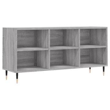 Vidaxl TV omarica siva sonoma 103,5x30x50 cm inženirski les