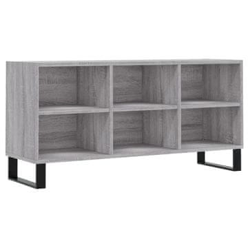 Vidaxl TV omarica siva sonoma 103,5x30x50 cm inženirski les