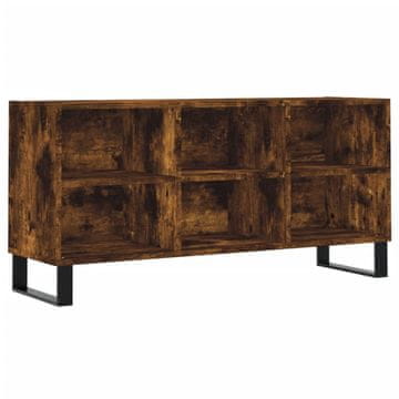 Vidaxl TV omarica dimljeni hrast 103,5x30x50 cm inženirski les