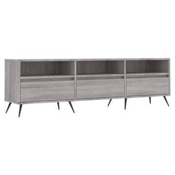 Vidaxl TV omarica siva sonoma 150x30x44,5 cm inženirski les