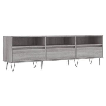 Vidaxl TV omarica siva sonoma 150x30x44,5 cm inženirski les