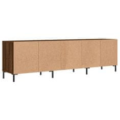 Vidaxl TV omarica rjava hrast 150x30x44,5 cm inženirski les