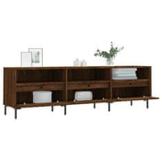 Vidaxl TV omarica rjava hrast 150x30x44,5 cm inženirski les