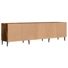 Vidaxl TV omarica dimljeni hrast 150x30x44,5 cm inženirski les