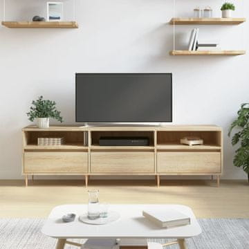 Vidaxl vidaXL TV omarica, hrast sonoma, 150x30x44,5 cm
