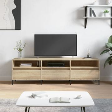 Vidaxl vidaXL TV omarica, hrast sonoma, 150x30x44,5 cm