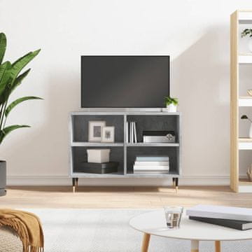 Vidaxl vidaXL TV omarica betonsko siva 69,5 x 30 x 50 cm