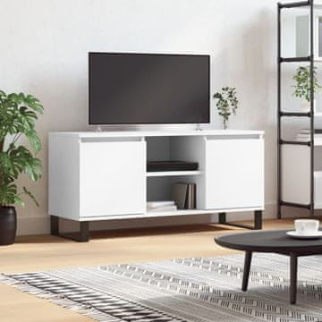 Vidaxl vidaXL TV omarica bela 104x35x50 cm material na osnovi lesa