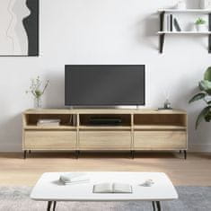 Vidaxl TV omarica sonoma hrast 150x30x44,5 cm inženirski les