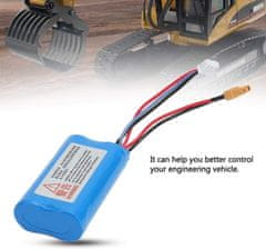 YUNIQUE GREEN-CLEAN Lipo baterija 7.4V 2000mAh 2S XT30 Vtič za HUINA 580 550 583 582 1580 1583 RC Dodatna oprema za igrače