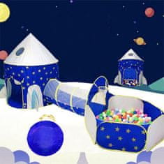Mormark Otroški 3-delni šotor za igro | MAGICHOUSE Modra