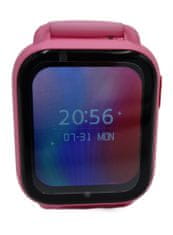 Klarion Otroška roza 4G pametna ura KLT7-2024 8GB z GPS