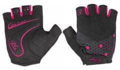 Etape Betty kolesarske rokavice črno-rožnate M