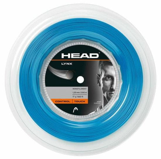 Head Lynx teniška pletenica 200 m modra 120