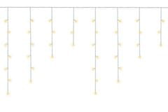 Iso Trade Luči za božično drevo - icicles 300 led toplo bela 31v