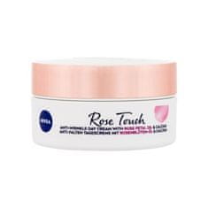 Nivea Rose Touch Anti-Wrinkle Day Cream dnevna krema za obraz proti gubam 50 ml za ženske