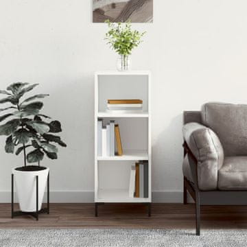 Vidaxl vidaXL Omarica, bela, 34,5 x 32,5 x 90 cm, material na osnovi lesa