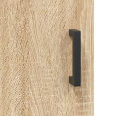 Vidaxl Stenska omarica sonoma hrast 60x31x60 cm inženirski les