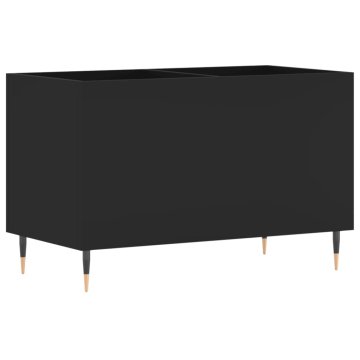 Vidaxl Omarica za gramofonske plošče 74,5x38x48 cm inženirski les