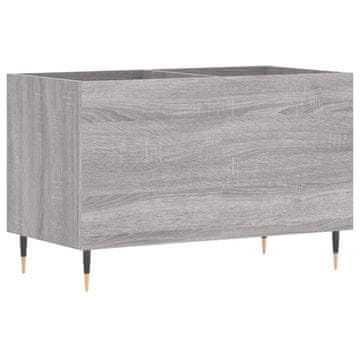 Vidaxl Omarica za gramofonske plošče 74,5x38x48 cm inženirski les