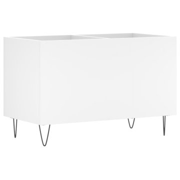 Vidaxl Omarica za gramofonske plošče 74,5x38x48 cm inženirski les
