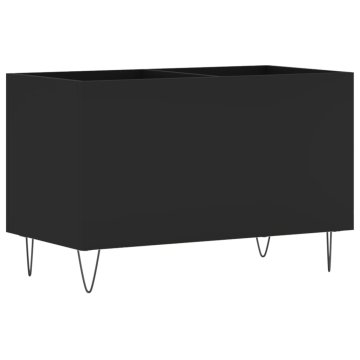 Vidaxl Omarica za gramofonske plošče 74,5x38x48 cm inženirski les