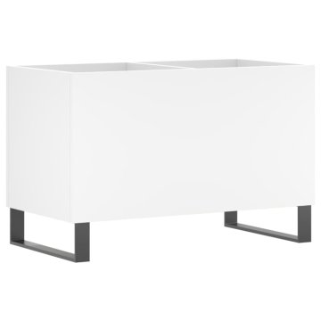 Vidaxl Omarica za gramofonske plošče 74,5x38x48 cm inženirski les