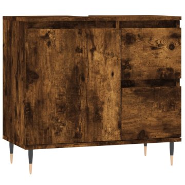 Vidaxl Kopalniška omarica 65x33x60 cm inženirski les