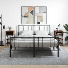 Vidaxl Nočna mizica 2 kosa dimljeni hrast 35x34,5x70 cm inženirski les