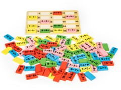 Izobraževalni domino matematični bloki s tablo
