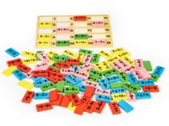 Greatstore Izobraževalni domino matematični bloki s tablo