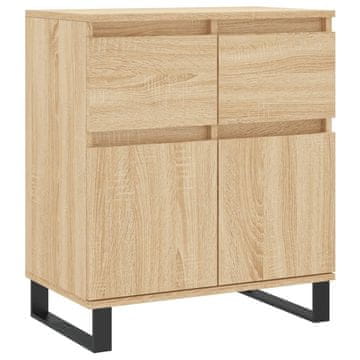 Vidaxl Komoda sonoma hrast 60x35x70 cm inženirski les