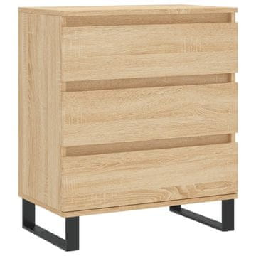Vidaxl Komoda sonoma hrast 60x35x70 cm inženirski les
