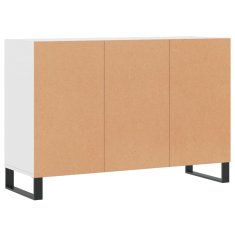Vidaxl Komoda dimljeni hrast 103,5x35x70 cm inženirski les
