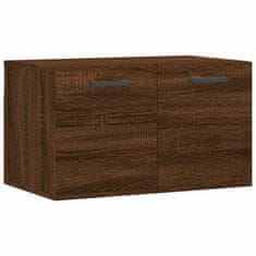 Vidaxl Stenska omarica rjavi hrast 60x36,5x35 cm inženirski les