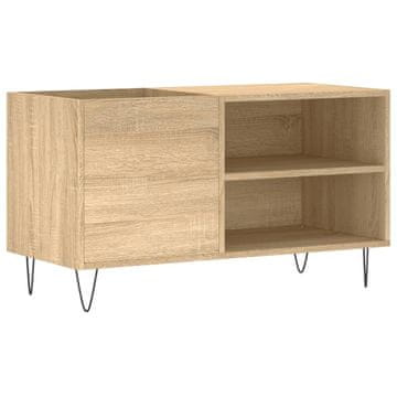 Vidaxl Omarica za gramofonske plošče 85x38x48 cm inženirski les