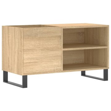 Vidaxl Omarica za gramofonske plošče 85x38x48 cm inženirski les