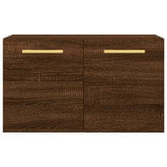 Vidaxl Stenska omarica rjavi hrast 60x36,5x35 cm inženirski les