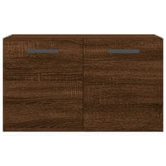 Vidaxl Stenska omarica rjavi hrast 60x36,5x35 cm inženirski les